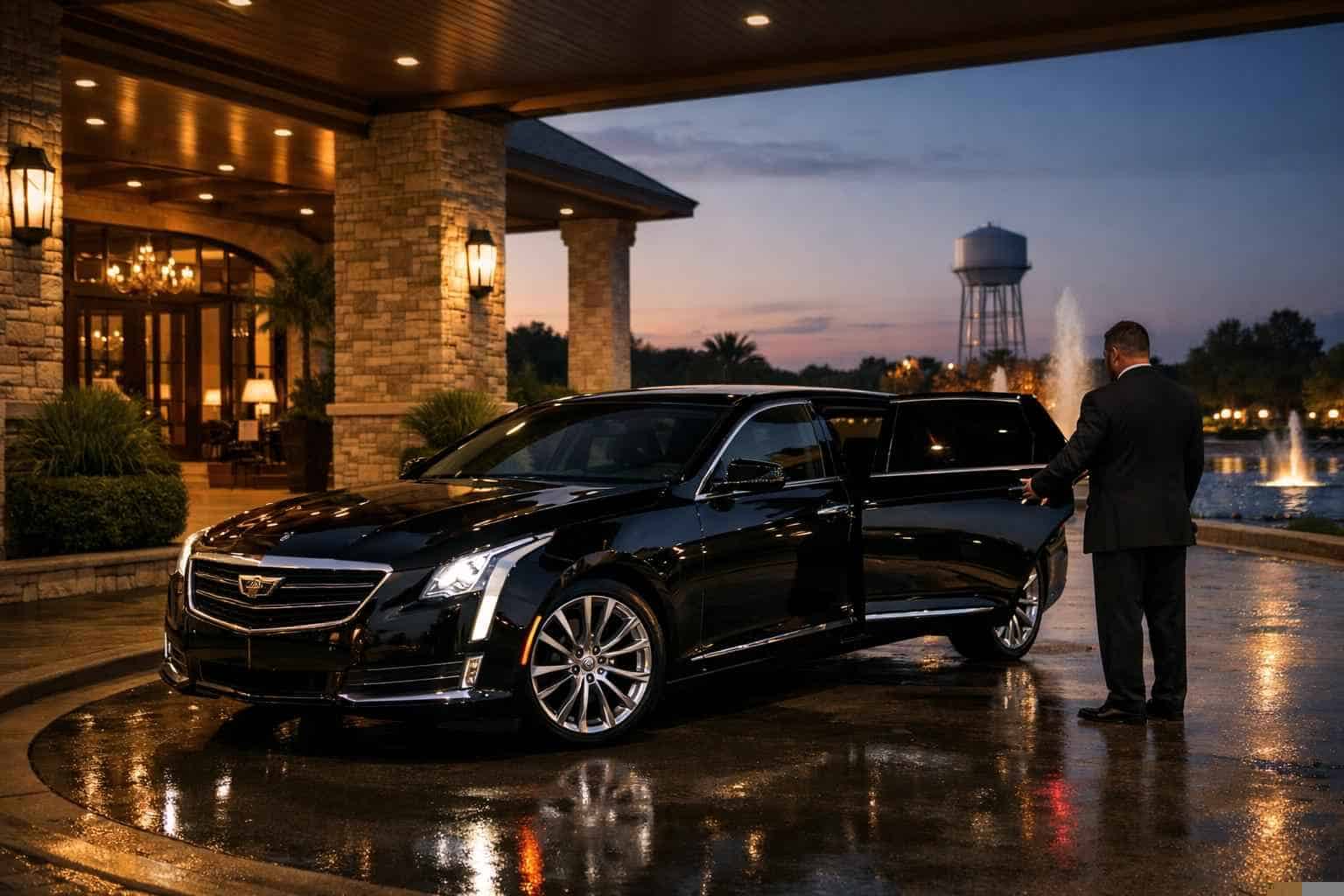 Luxury Black Car Service in Humble Texas