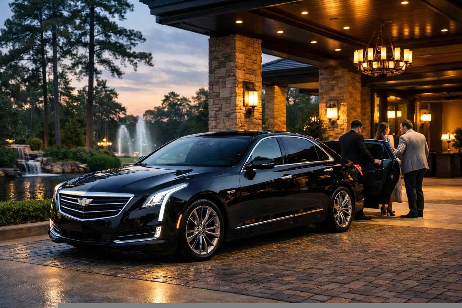 Luxury Black Car Service in Spring Texas