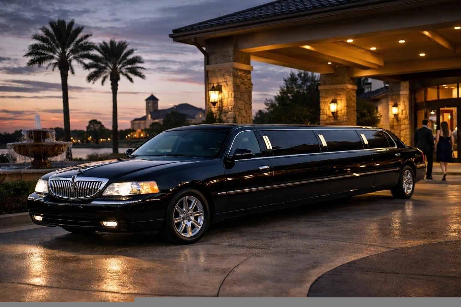 Luxury Black Limo Rental in Cypress Texas