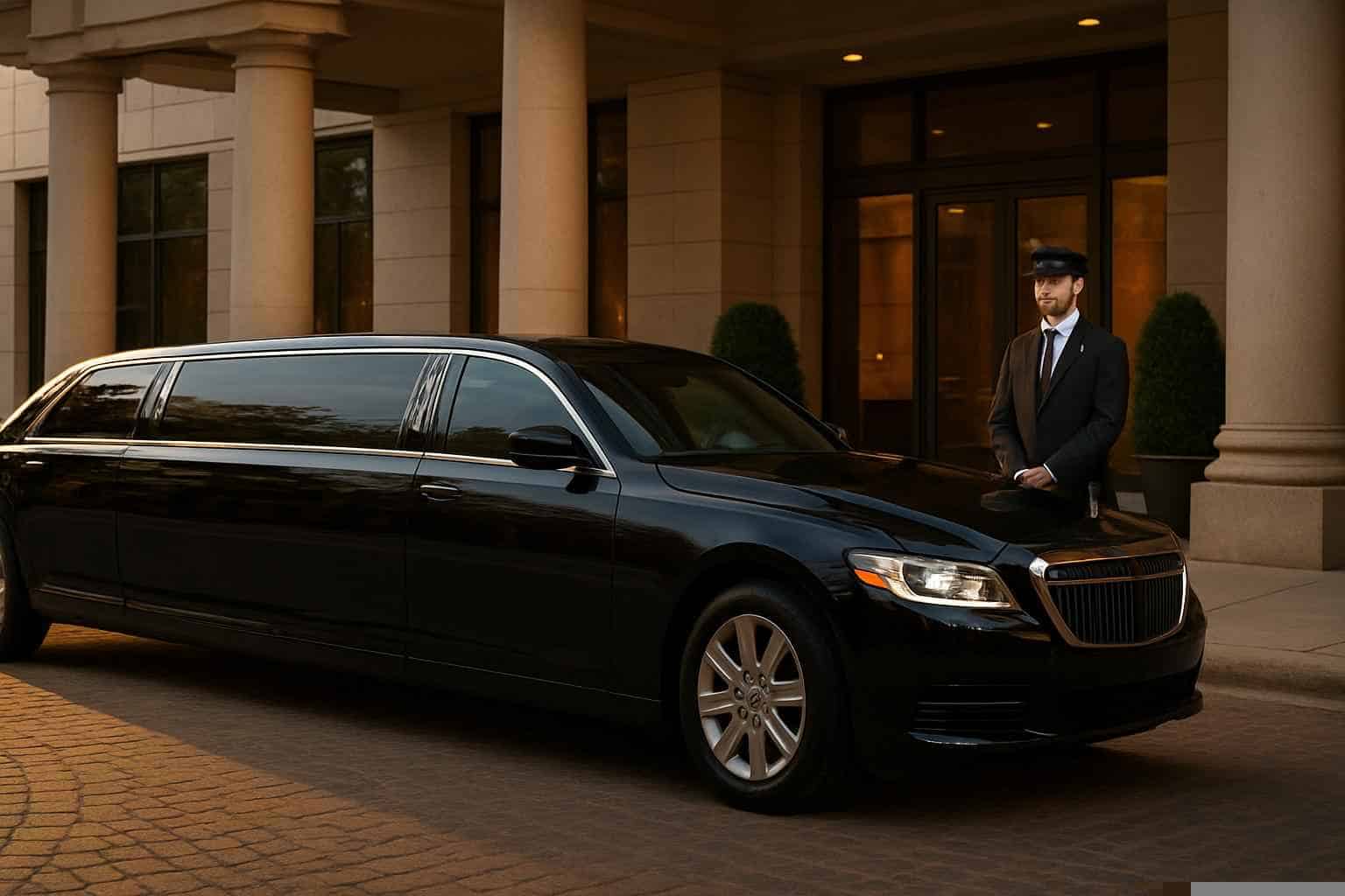 Luxury Black Limo Rental in Katy Texas