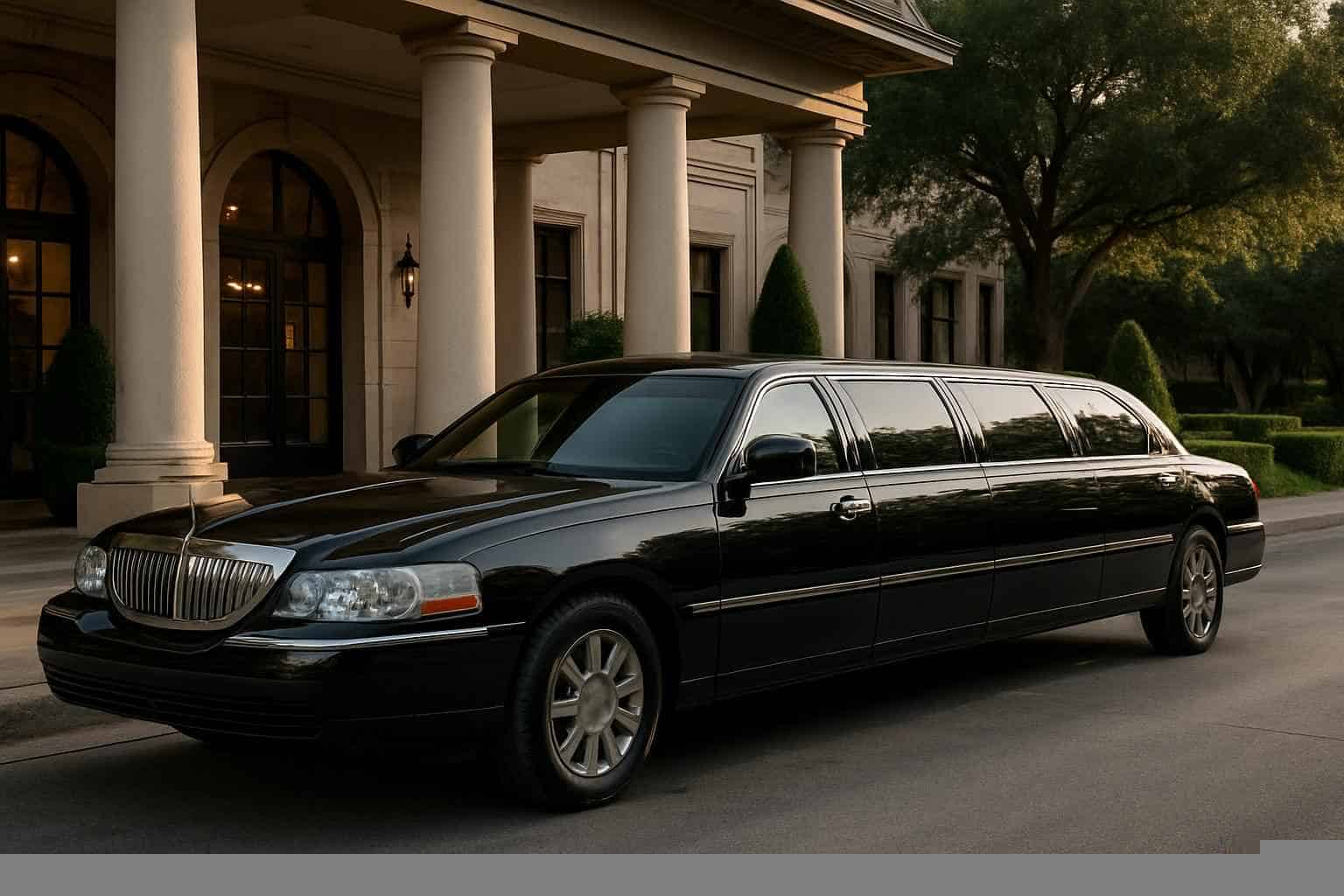 Luxury Black Limo Rental in League City Texas