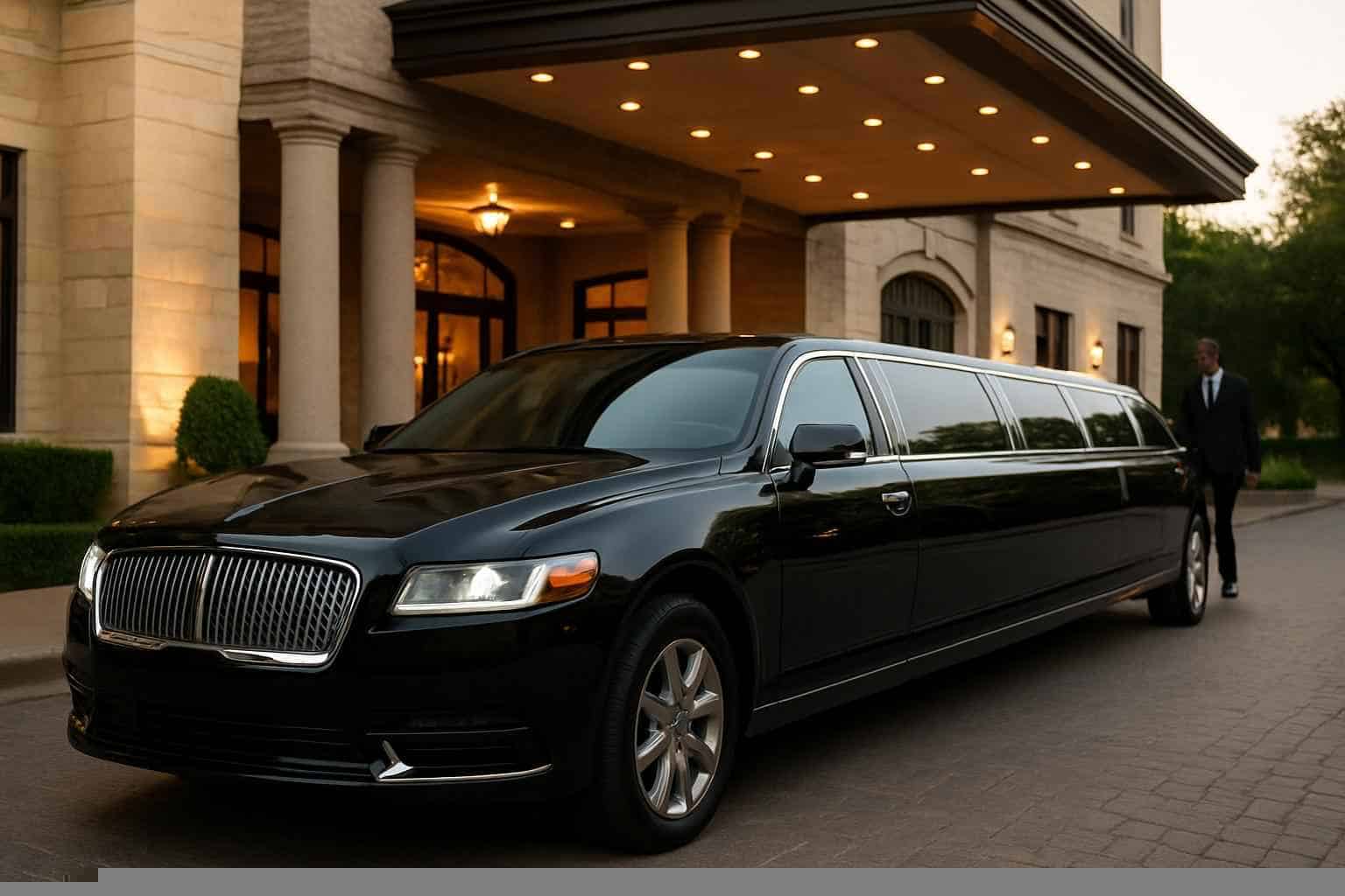 Luxury Black Limo Rental in Missouri City Texas