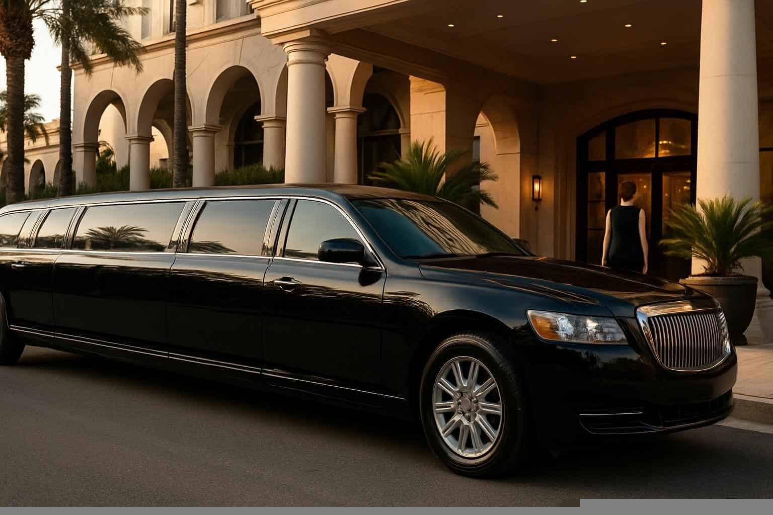 Luxury Black Limo Rental in Pasadena Texas