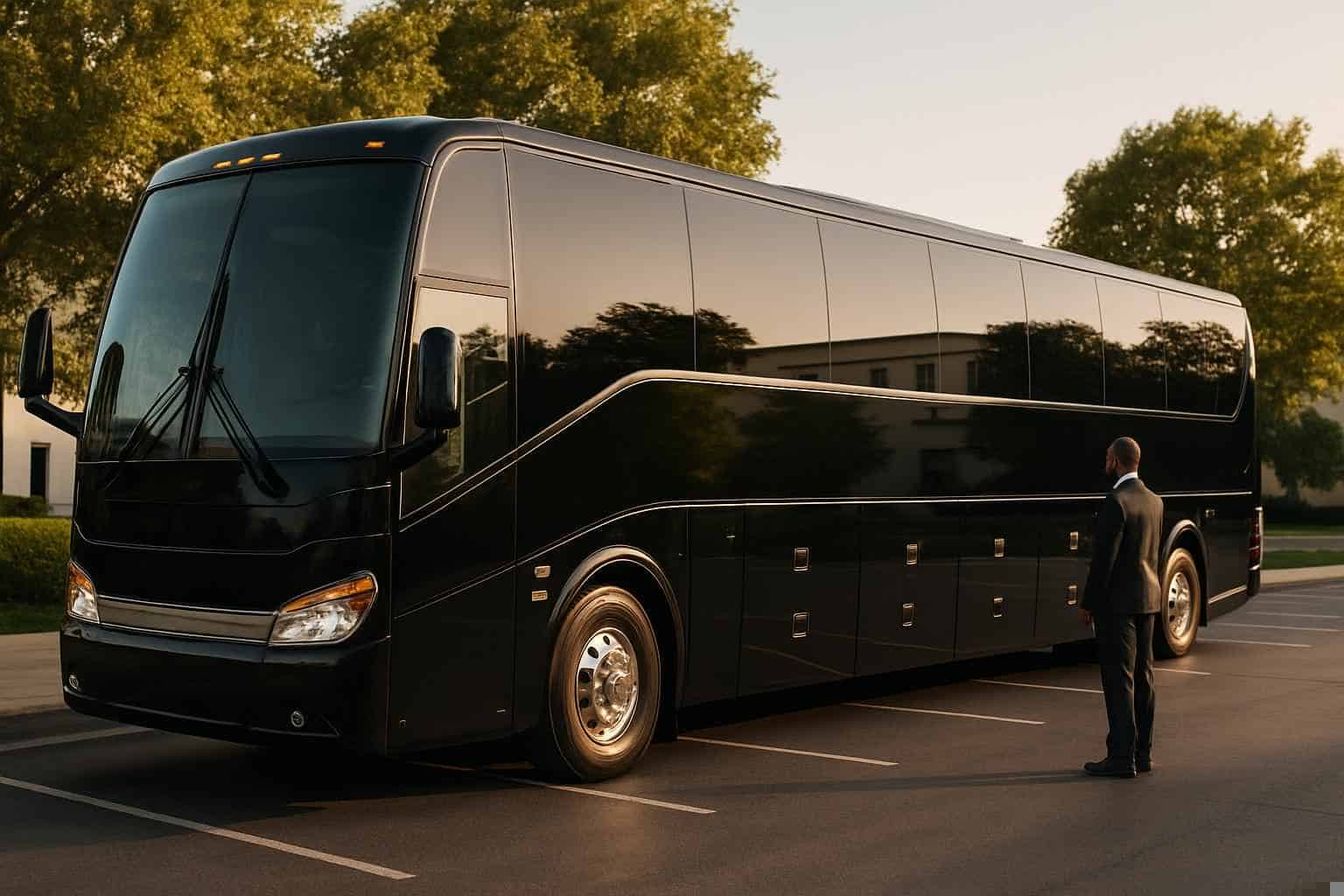 Luxury Bus Rental in Conroe Texas