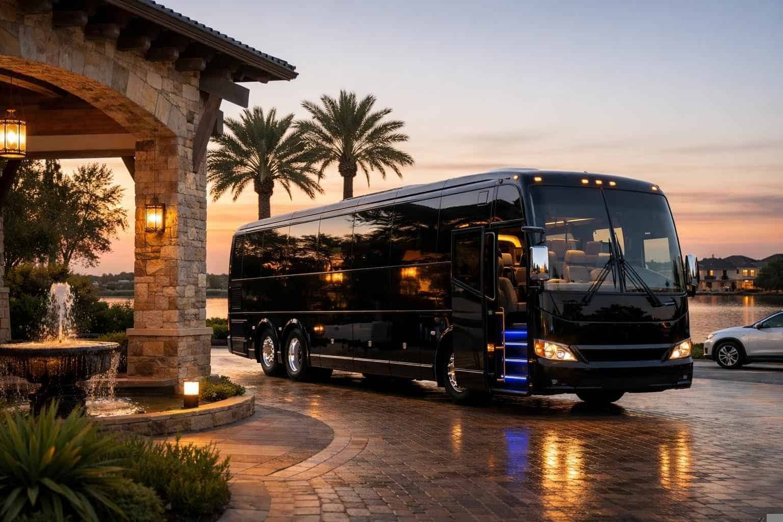 Luxury Bus Rental in Cypress Texas