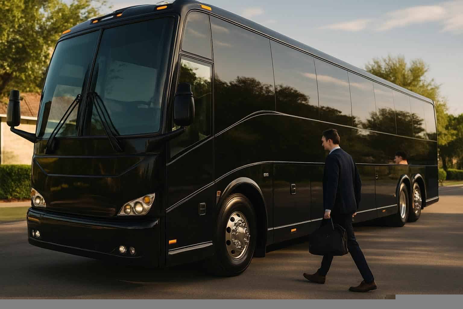 Luxury Bus Rental in Katy Texas