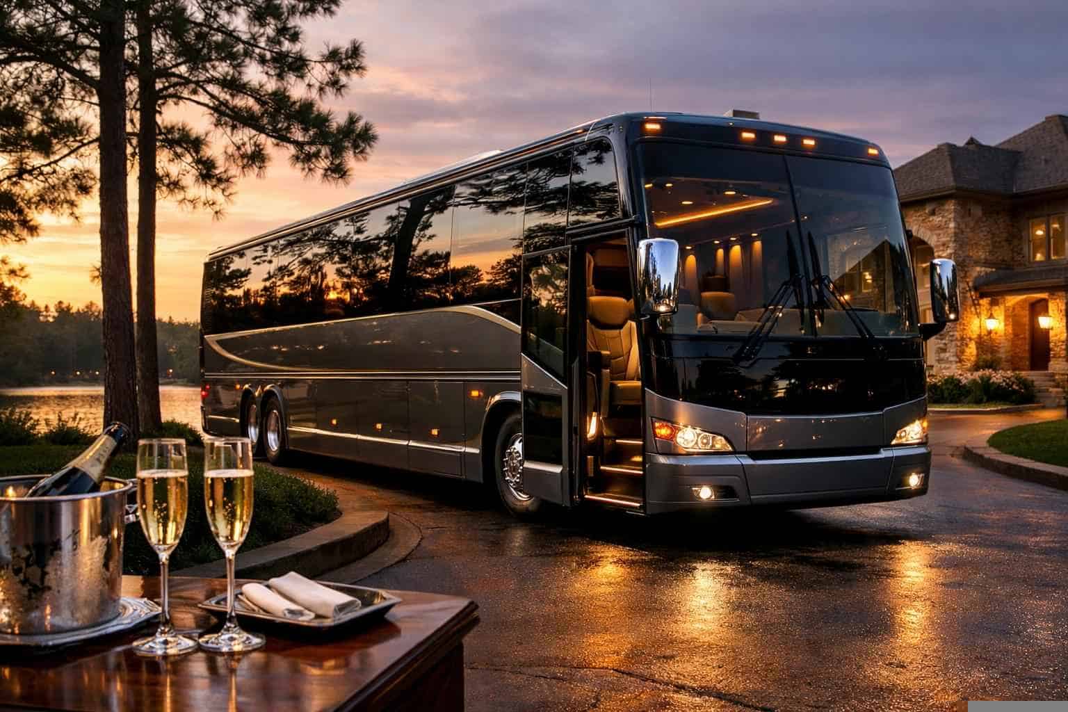 Luxury Bus Rental in Kingwood Texas