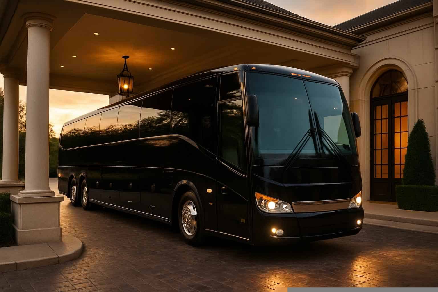 Luxury Charter Bus Rental in Conroe Texas