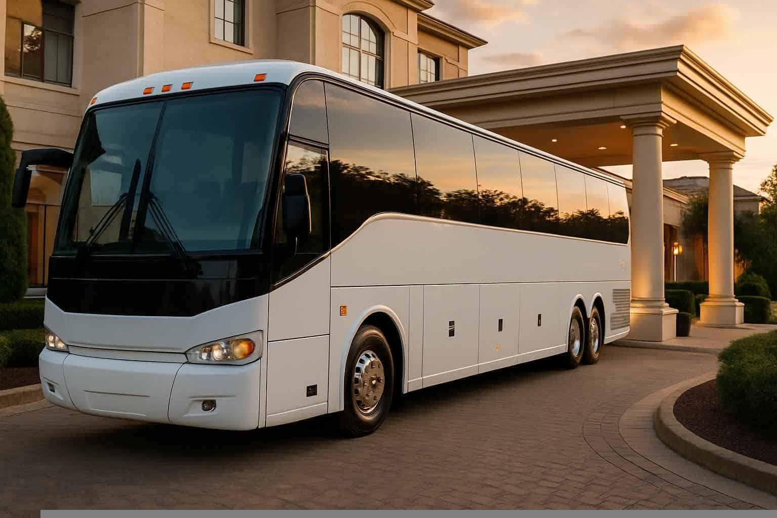 Luxury Charter Bus Rental in League City Texas