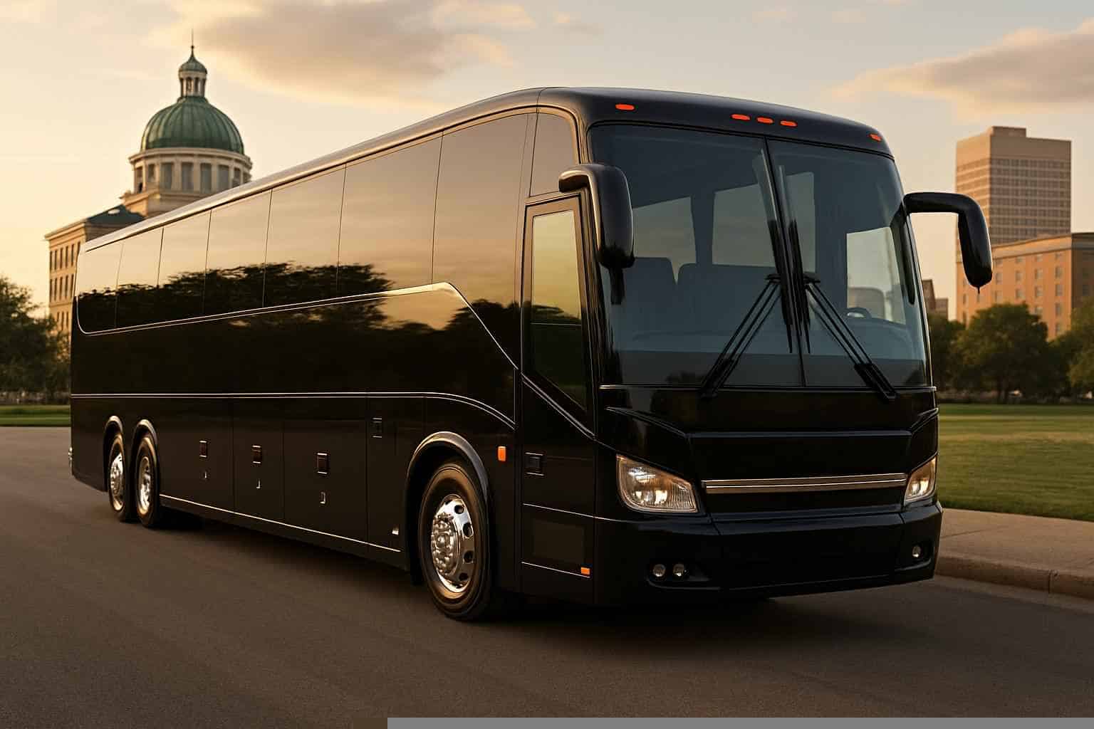 Luxury Charter Bus Rental in Missouri City Texas