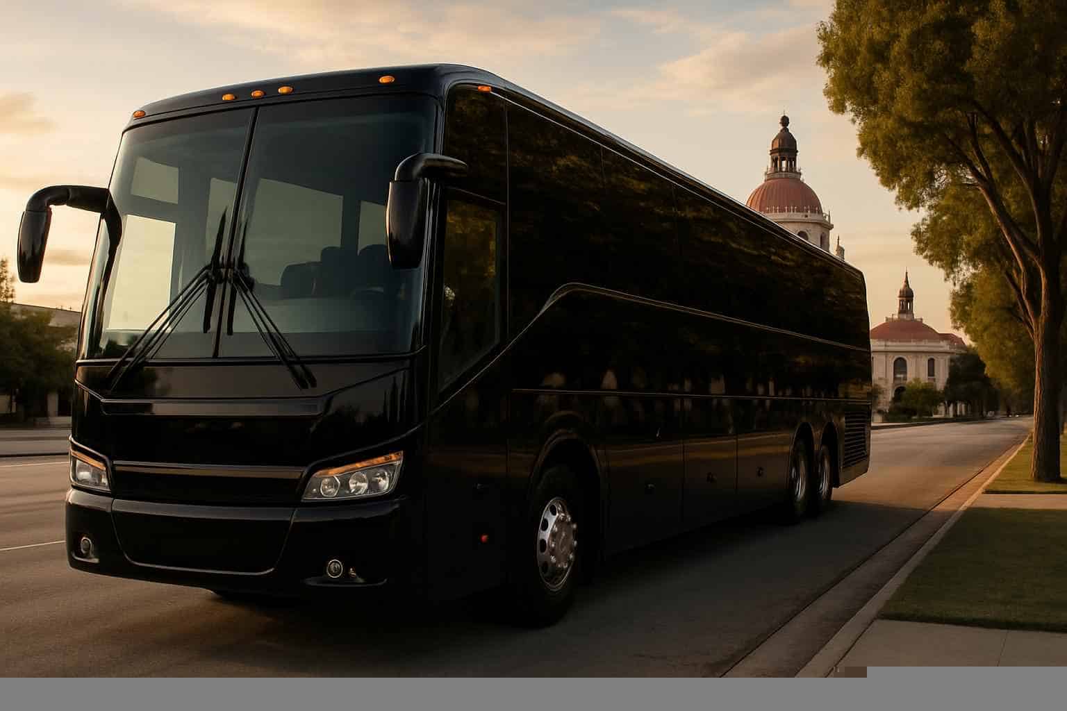Luxury Charter Bus Rental in Pasadena Texas