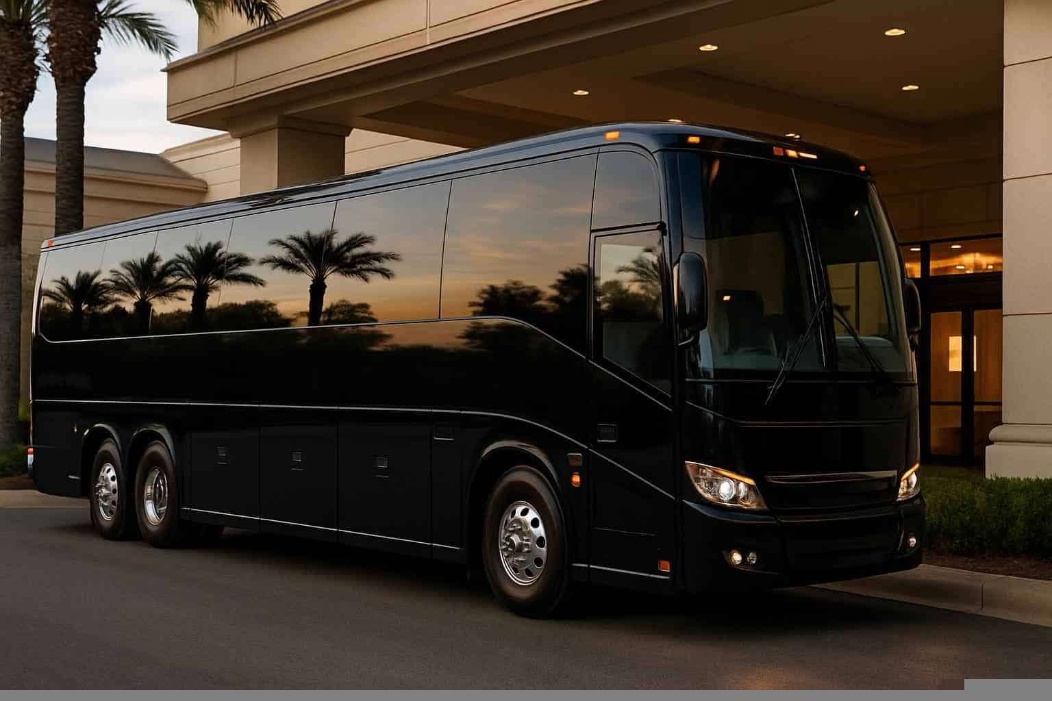 Luxury Charter Bus Rental in Pearland Texas