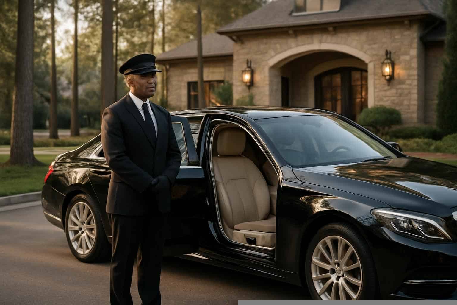 Luxury Chauffeur Service in The Woodlands Texas