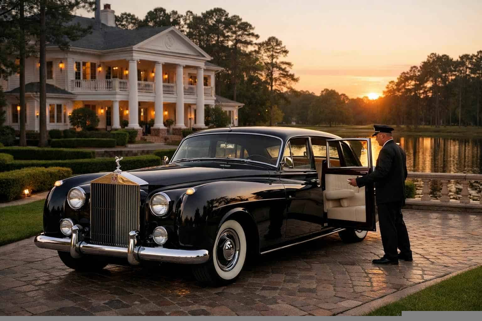 Luxury Classic Car Chauffeur Service in Cypress Texas