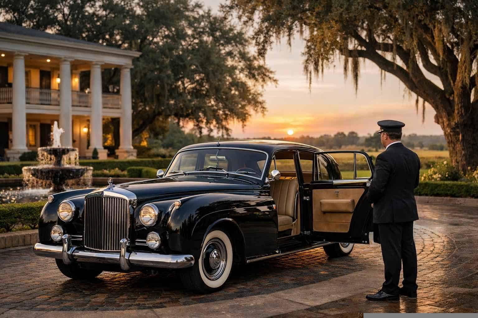 Luxury Classic Car Chauffeur Service In Humble Texas