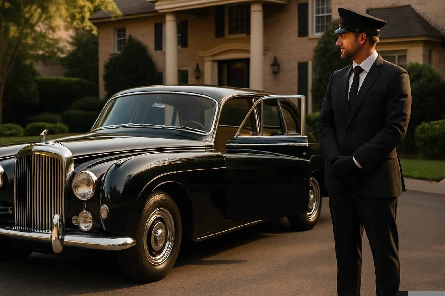 Luxury Classic Car Chauffeur Service in Katy Texas