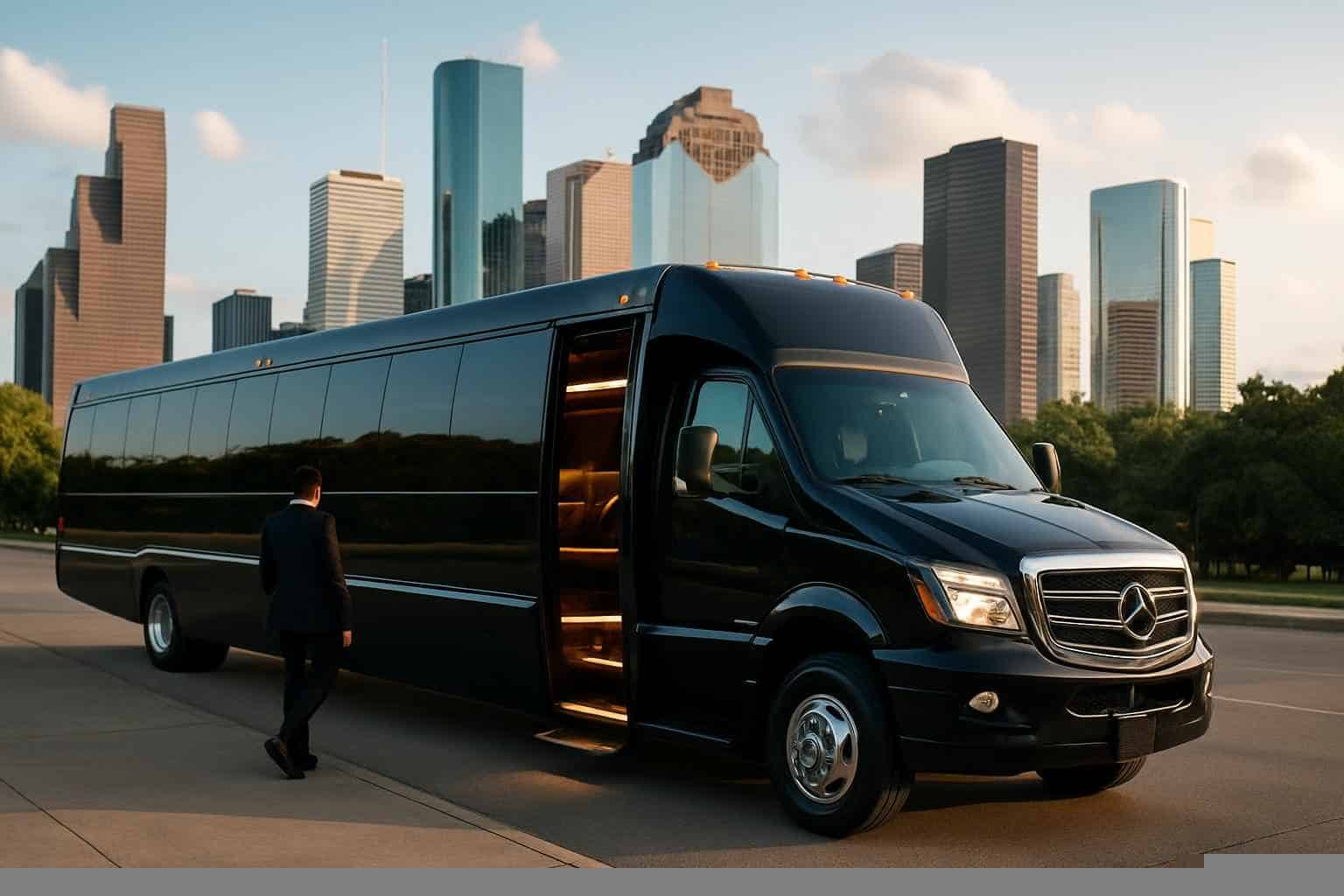 Luxury Limo Bus Rental in Houston Texas
