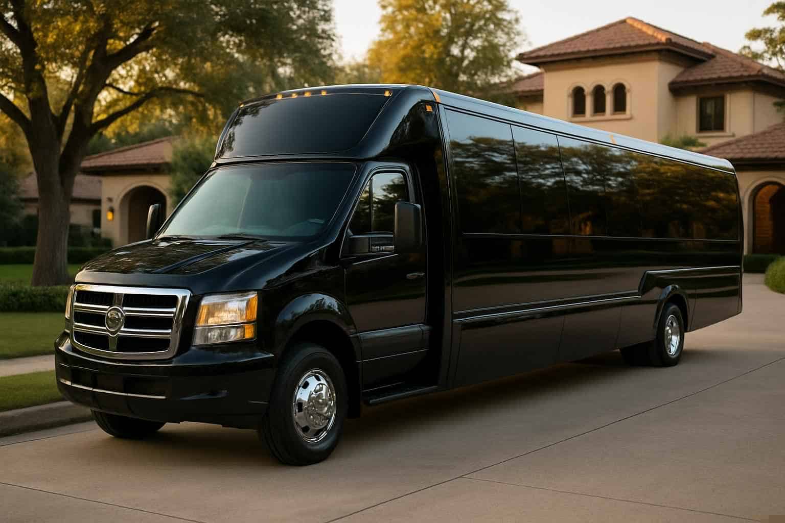 Luxury Limo Bus Rental in Katy Texas