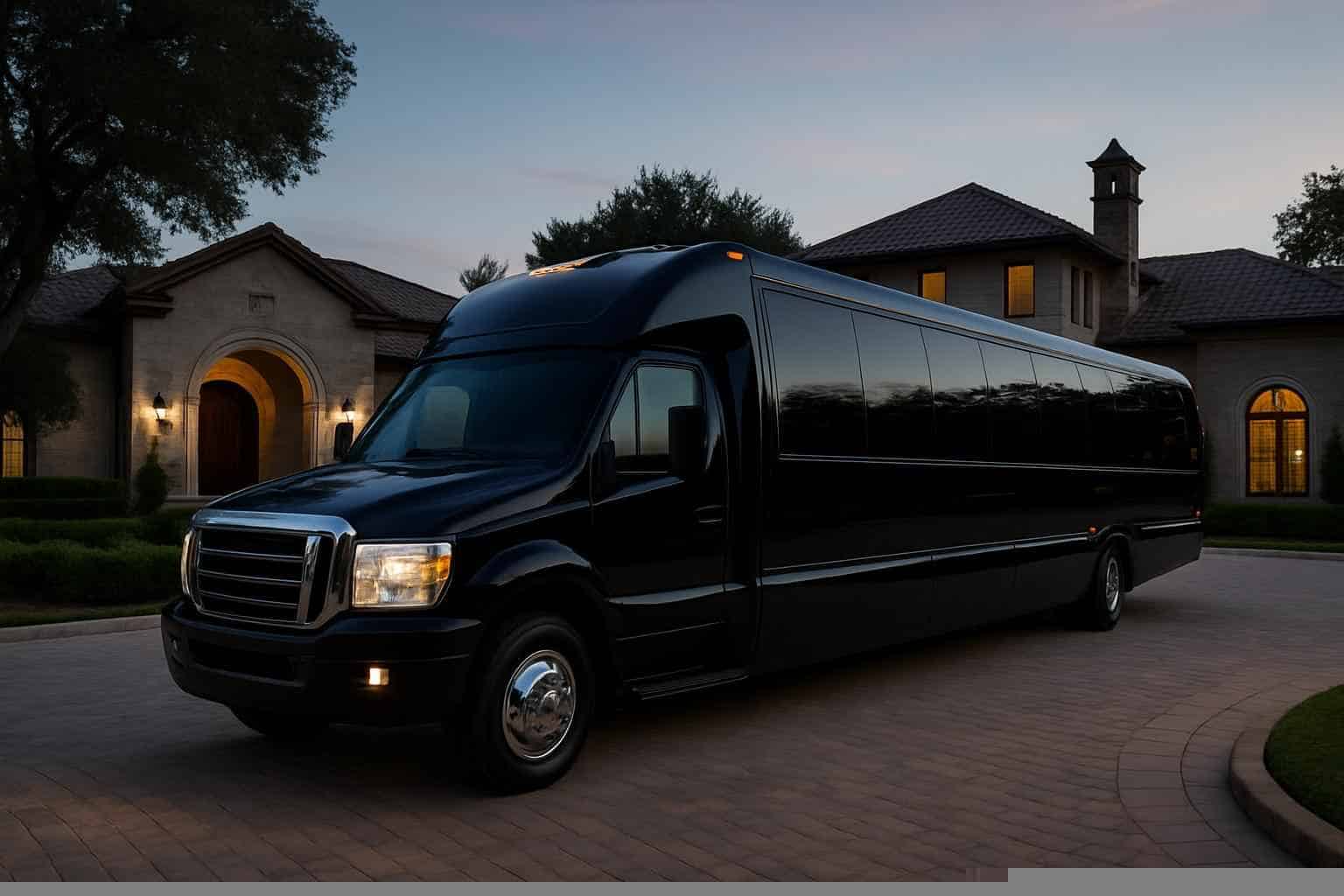 Luxury Limo Bus Rental in Sugar Land Texas