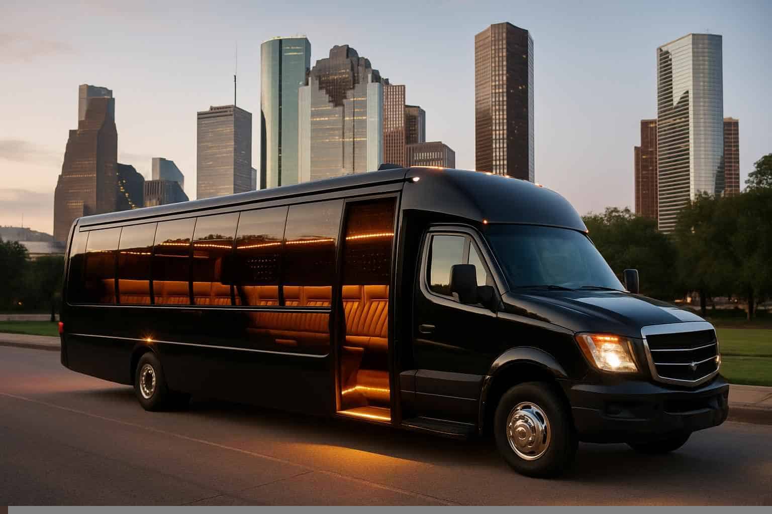 Luxury Party Bus Rental in Houston Texas