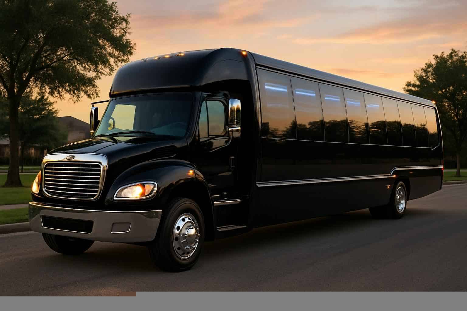 Luxury Party Bus Rental in Katy Texas