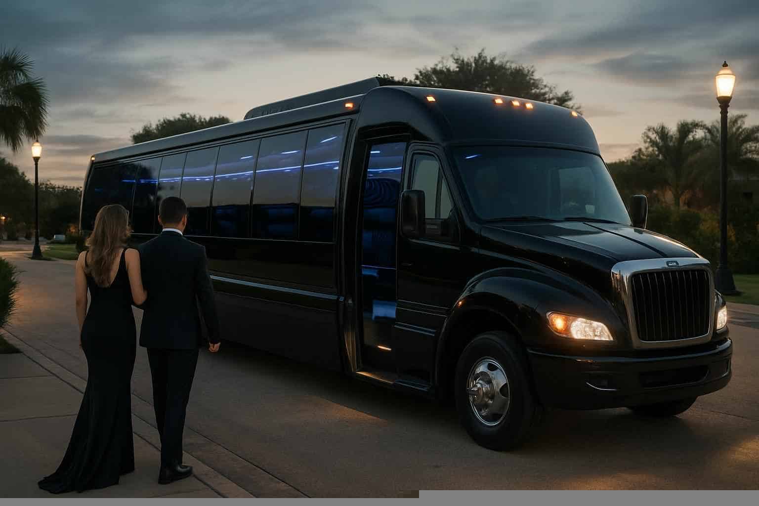 Luxury Party Bus Rental in League City Texas