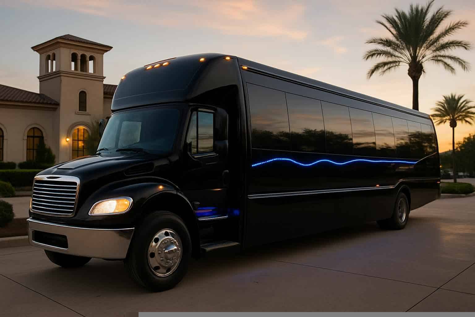 Luxury Party Bus Rental in Pearland Texas