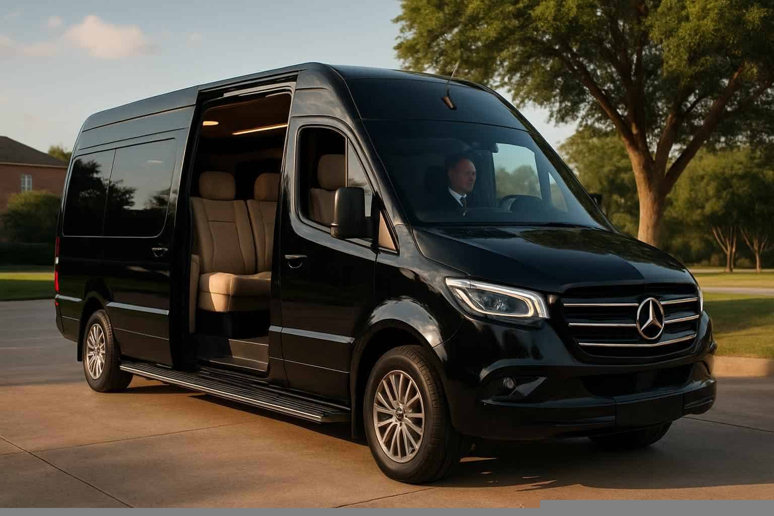 Luxury Passenger Van with Driver in Conroe Texas