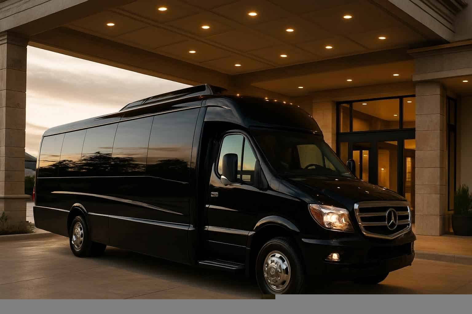 Luxury Shuttle Bus Rental in Katy Texas