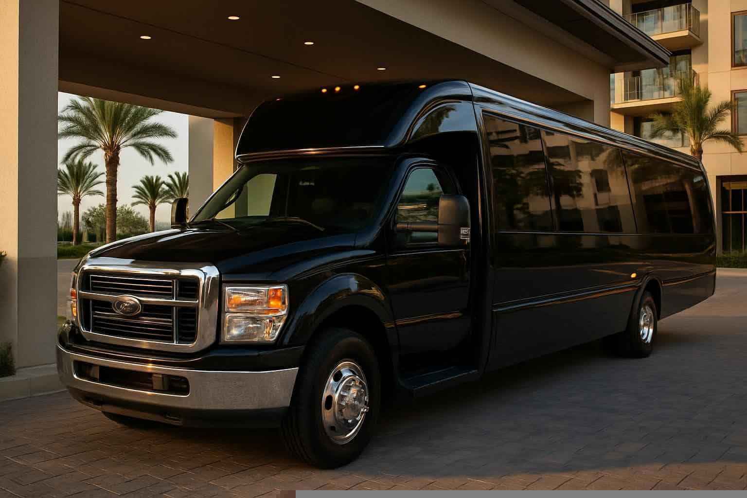 Luxury Shuttle Bus Rental In Missouri City Texas