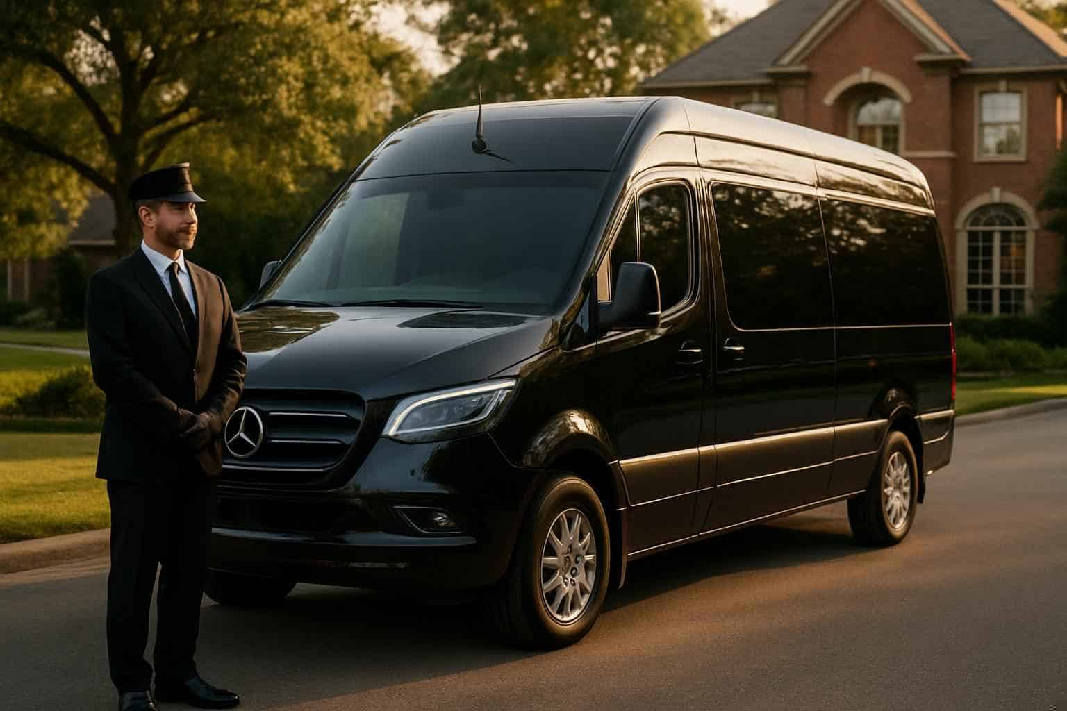 Luxury Sprinter Van Rental with Driver in Pearland Texas