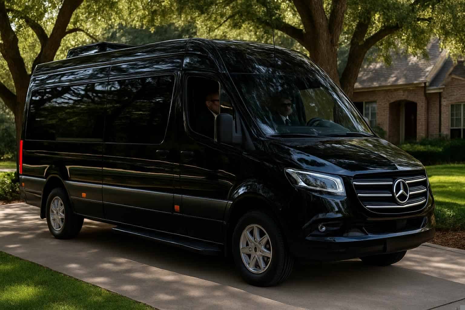 Luxury Sprinter Van Rental with Driver in Spring Texas
