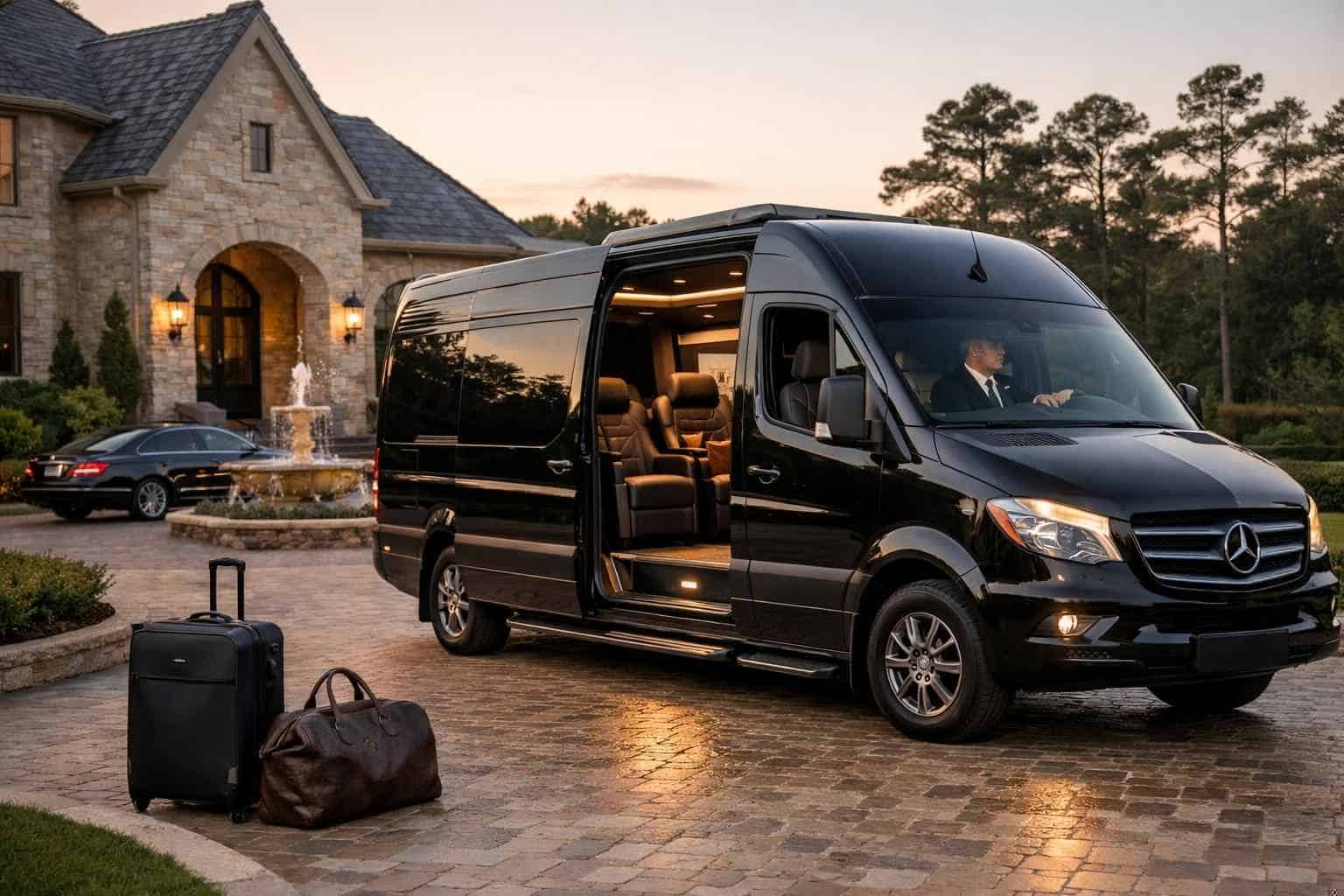 Luxury Sprinter Van Rental With Driver In Tomball Texas