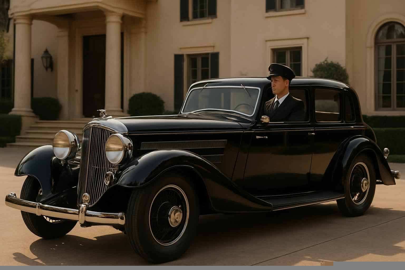 Missouri City Texas Antique Vehicle Rental with Driver