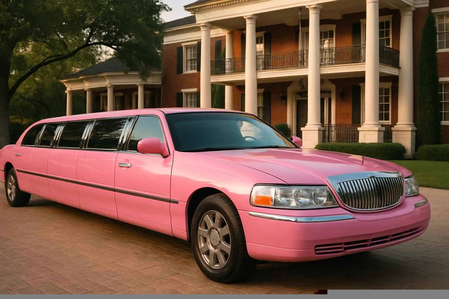 Missouri City Texas Pink Limo Rental