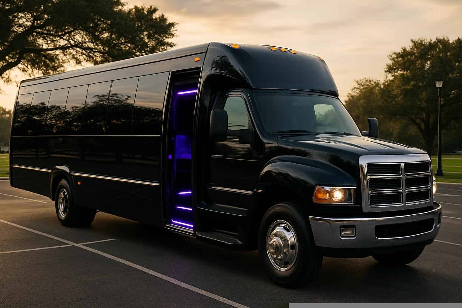 Party Bus Rental in Conroe Texas