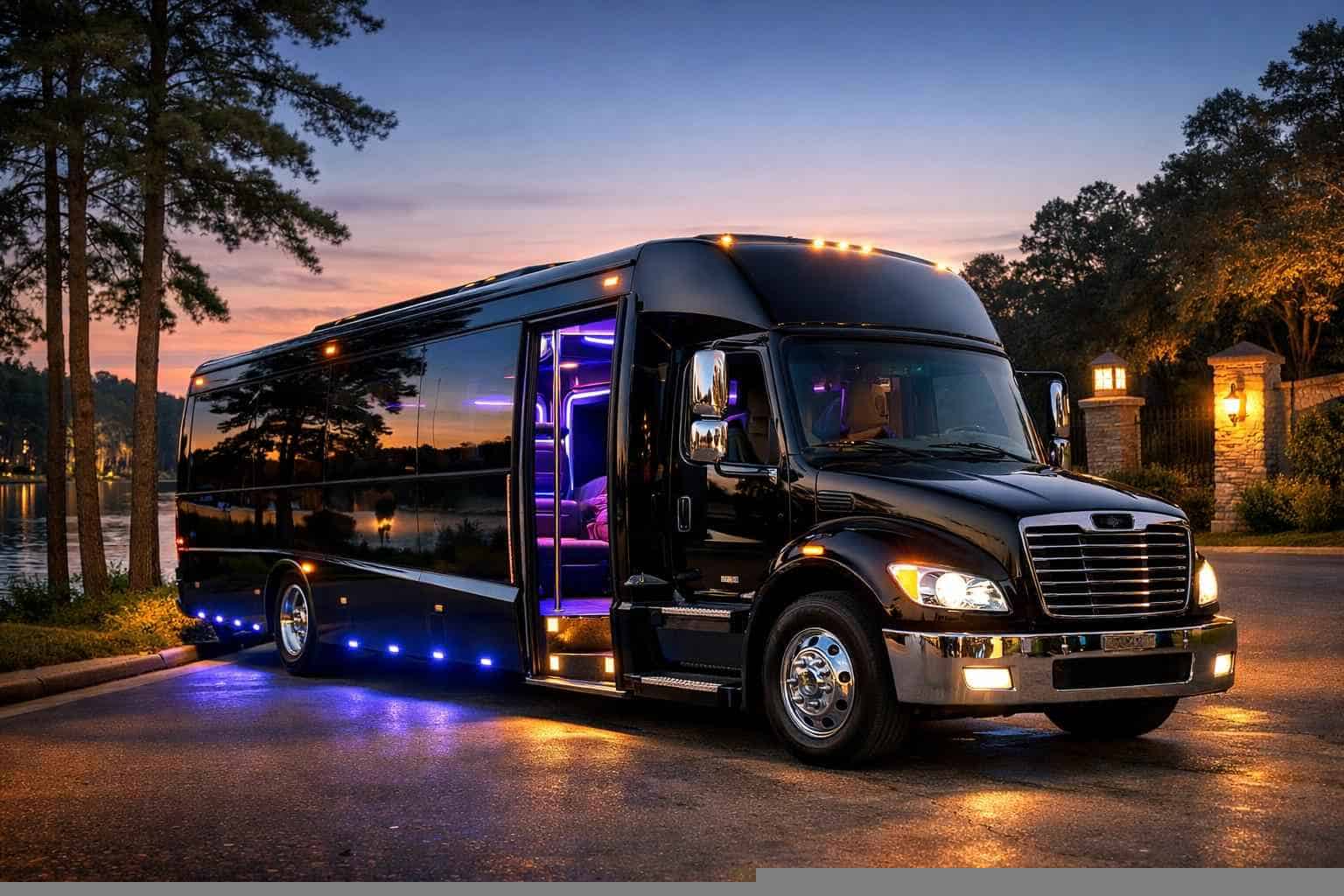 Party Bus Rental in Kingwood Texas