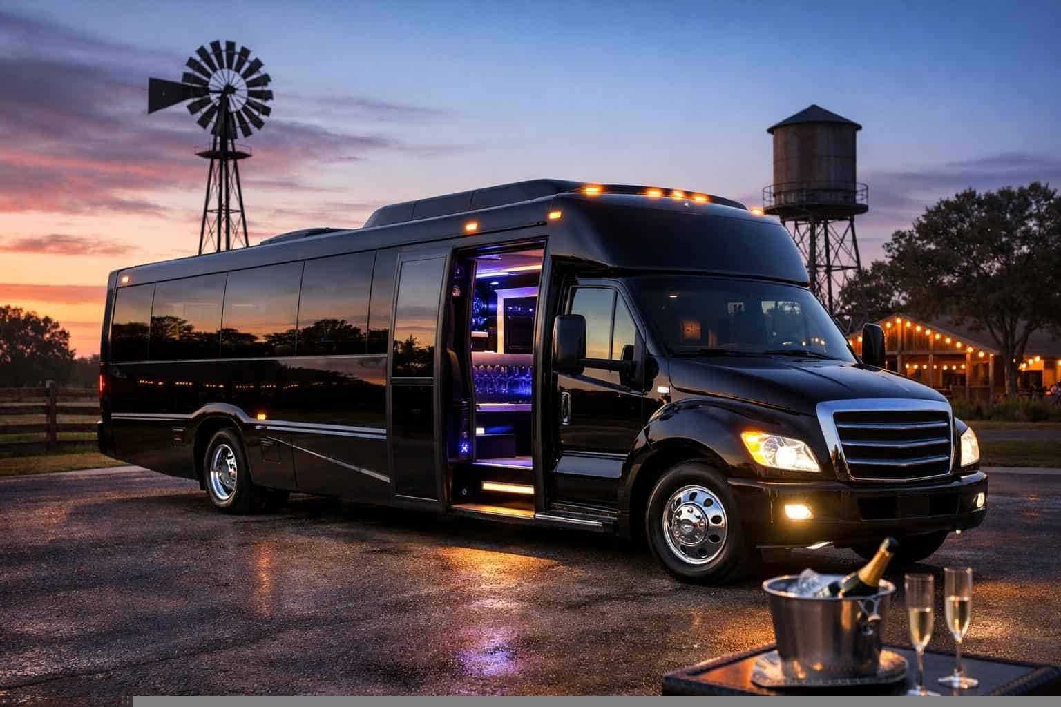 Party Bus Rental in Tomball Texas