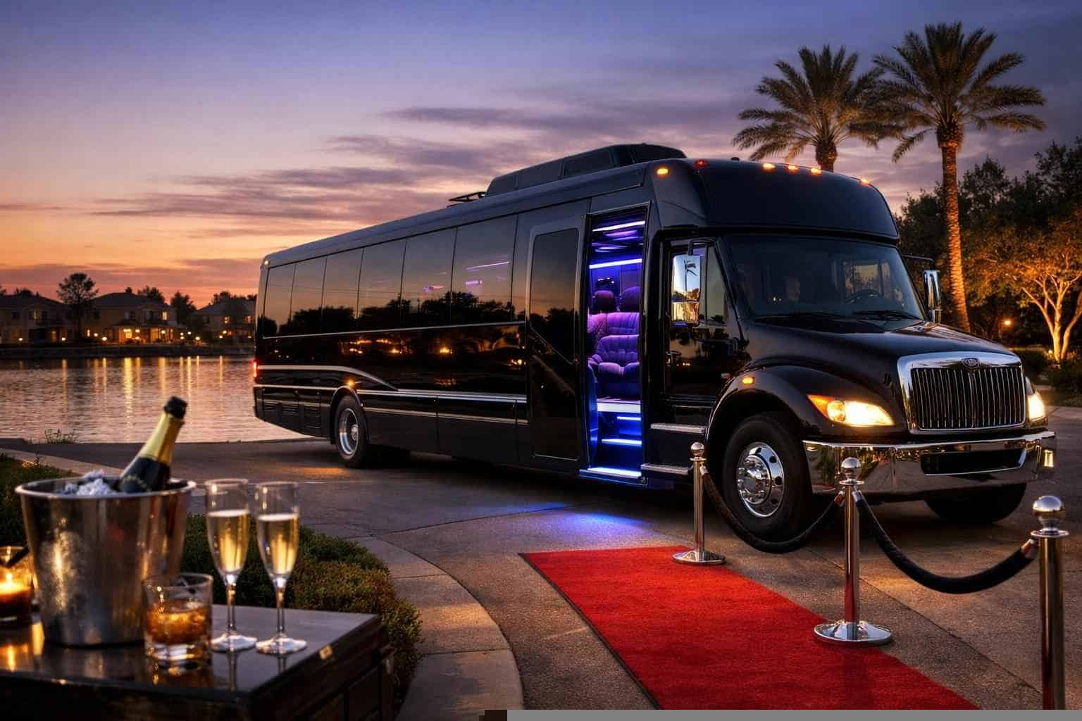 Party Bus Rental Near Me Cypress TX