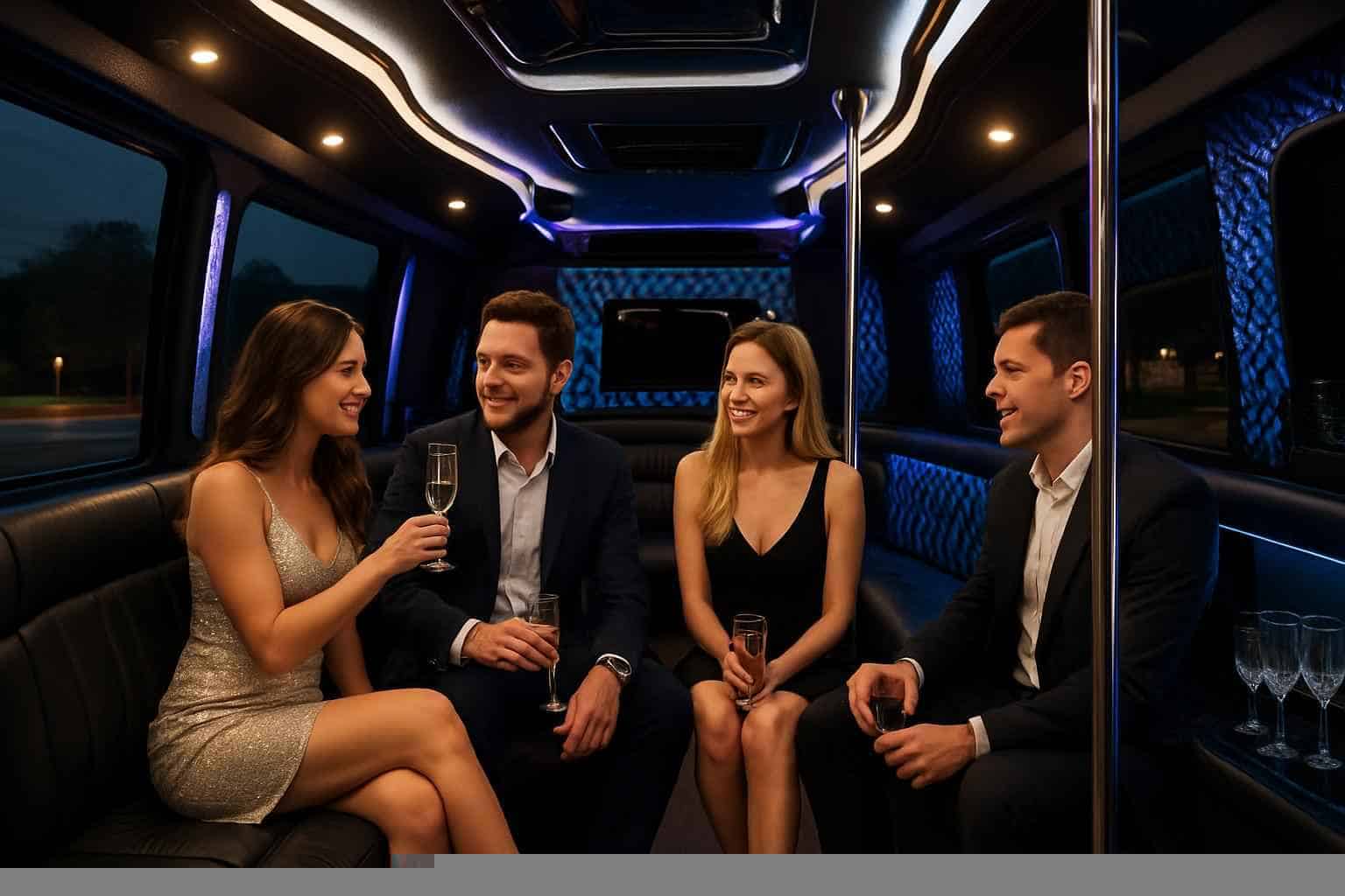 Party Bus Rental Near Me Katy TX