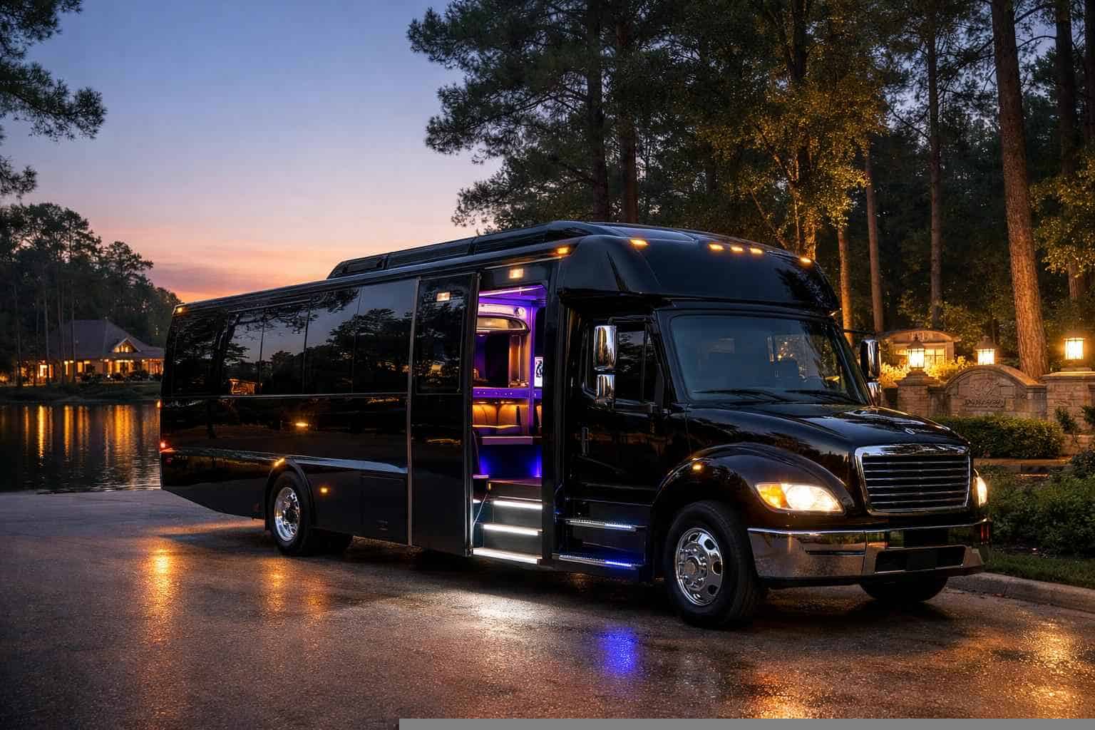 Party Bus Rental Near Me Kingwood TX