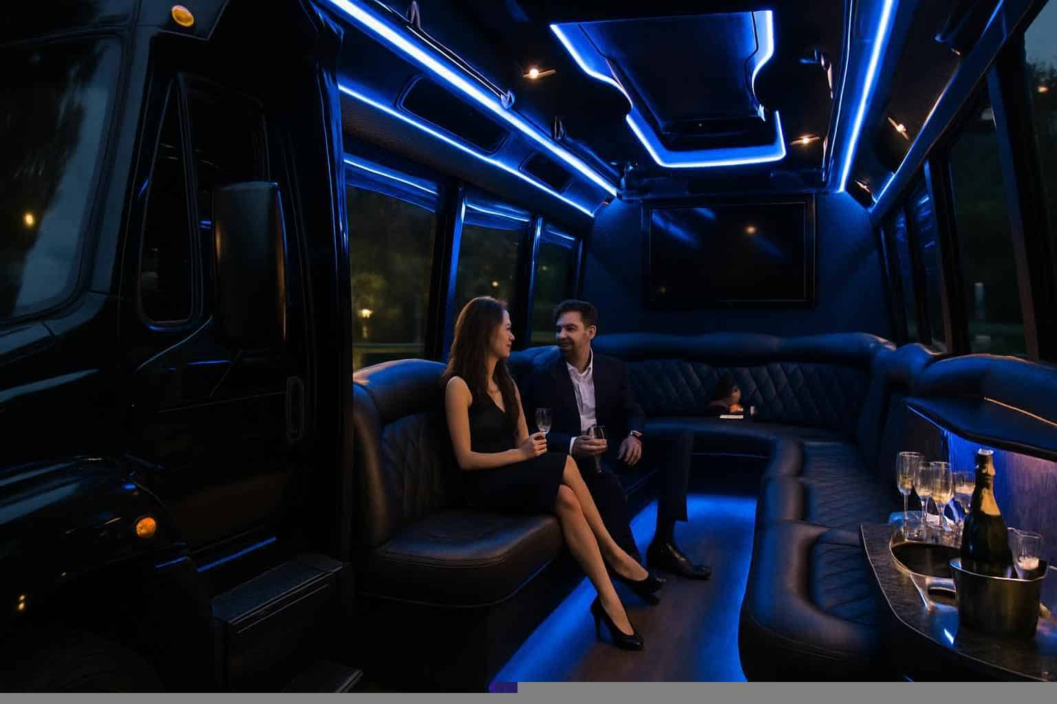 Party Bus Rental Near Me The Woodlands TX
