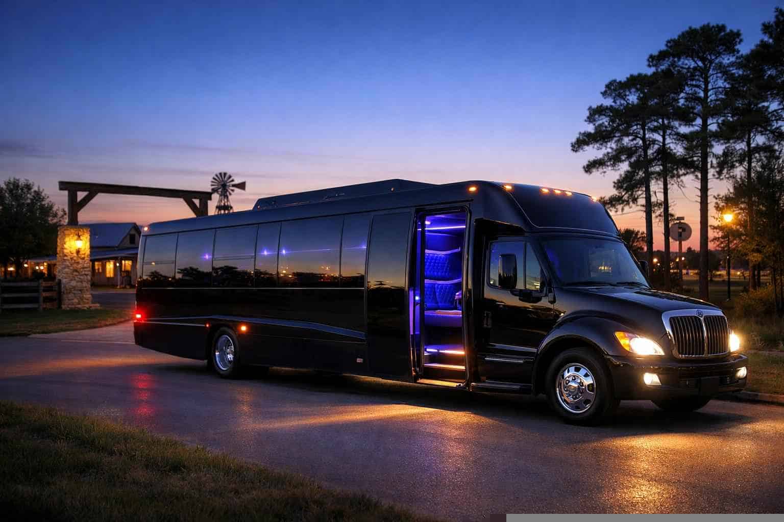 Party Bus Rental Near Me Tomball TX