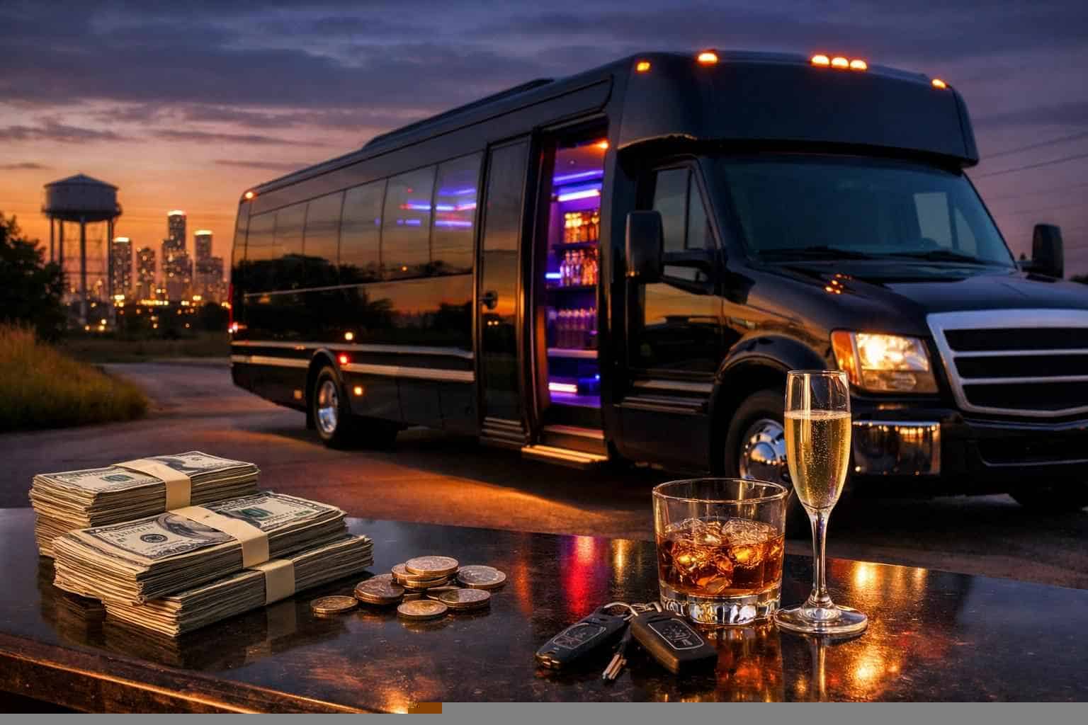 Party Bus Rental Prices in Humble TX