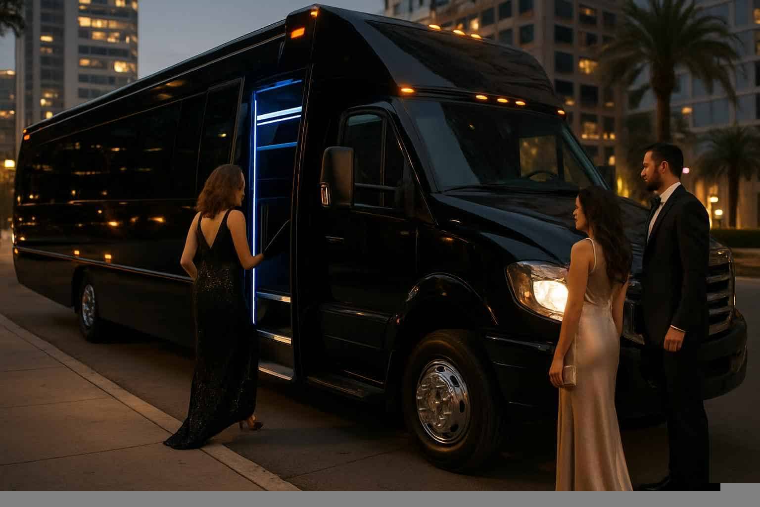Party Bus Rental Prices in Missouri City TX