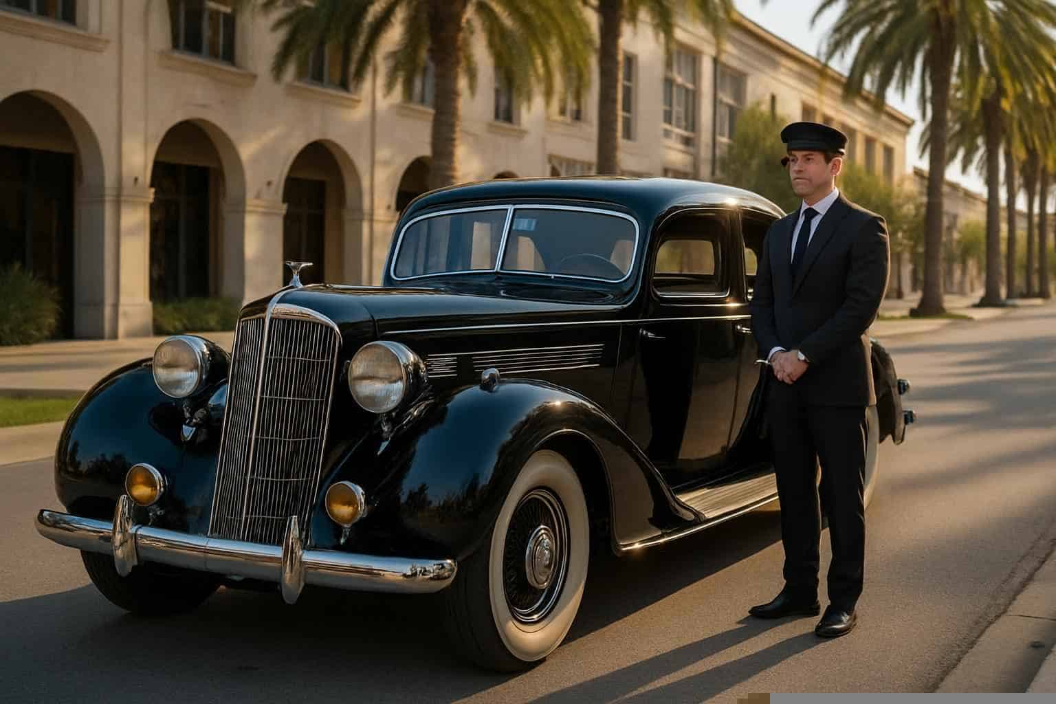 Pasadena Texas Antique Vehicle Rental with Driver