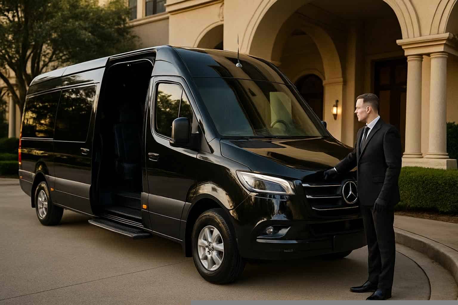 Pasadena Texas Sprinter Van Rental with Driver