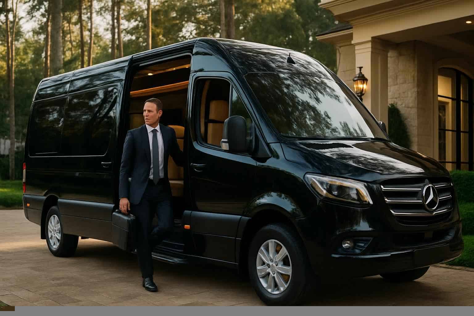 Passenger Van Transportation Service The Woodlands TX