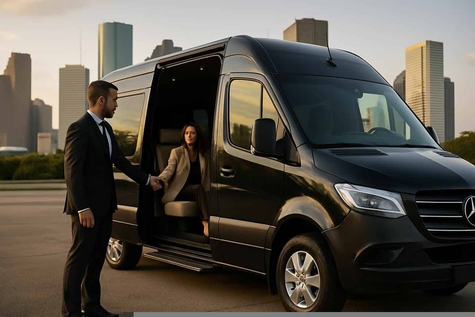 Passenger Van with Driver Houston TX