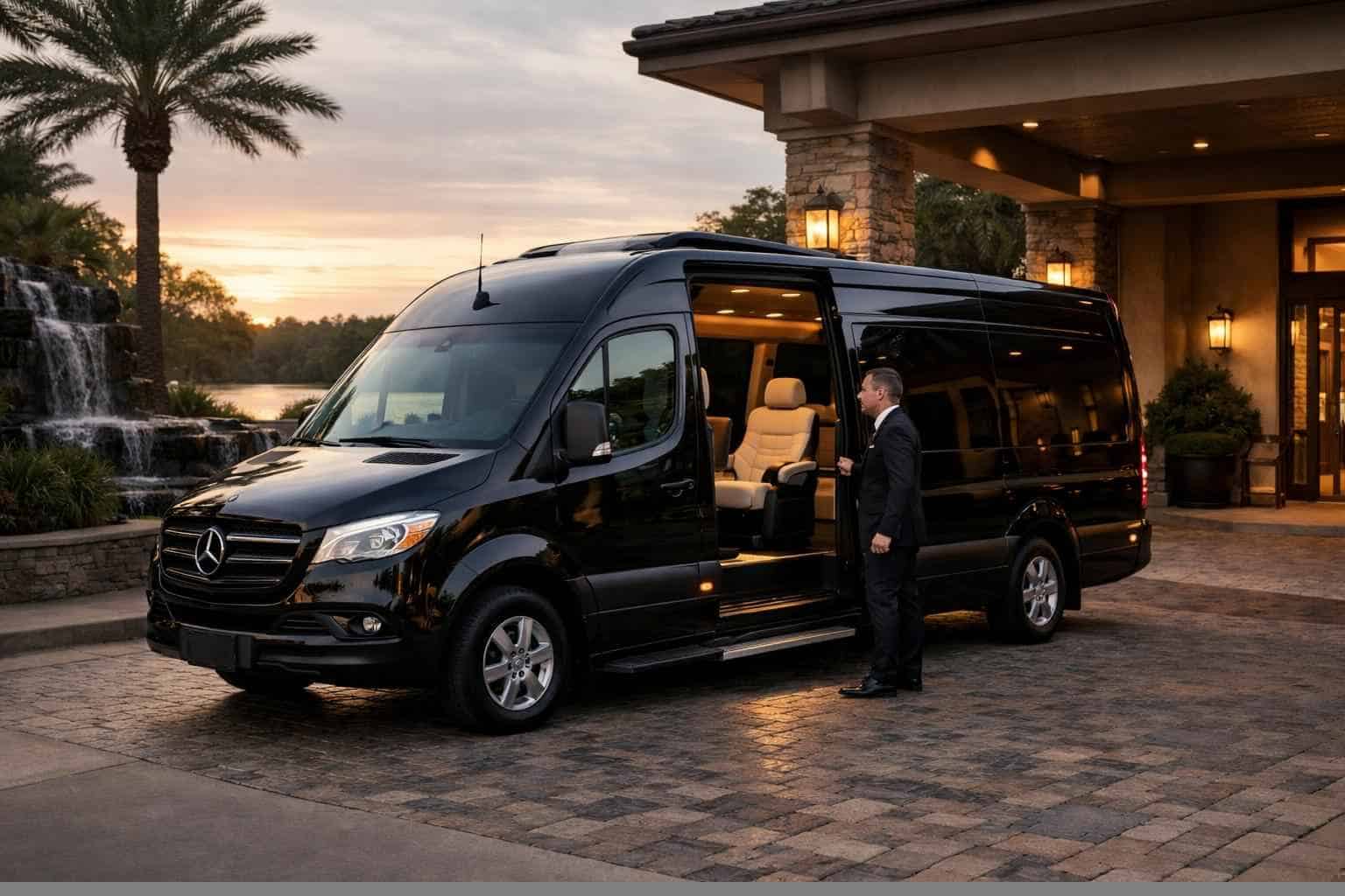 Passenger Van With Driver Humble TX